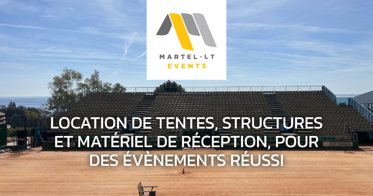 Martel Events | Location de matériel évènementiel | La Trinité — wedding