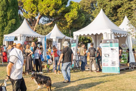 Woofest – Nice : montage des chapiteaux, tentes, barnums, pagodes, plancher et barrières
