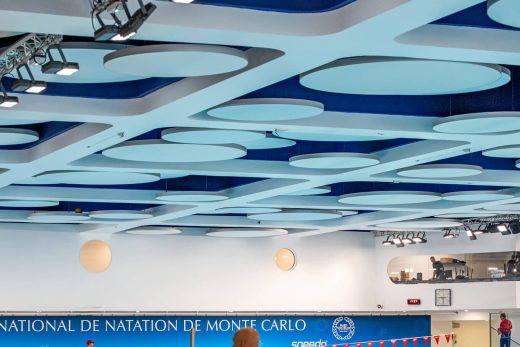 300 places installées à l&#8217;occasion 43e édition du Meeting International de Natation de Monaco
