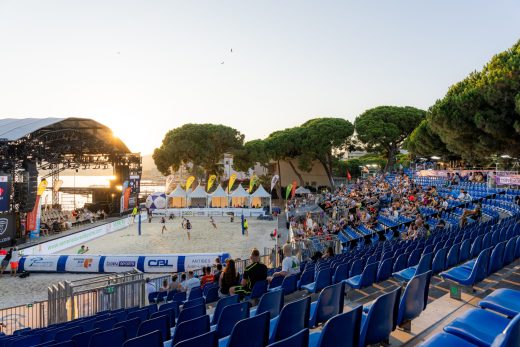 Les tribunes du Mondial Footvolley 2026