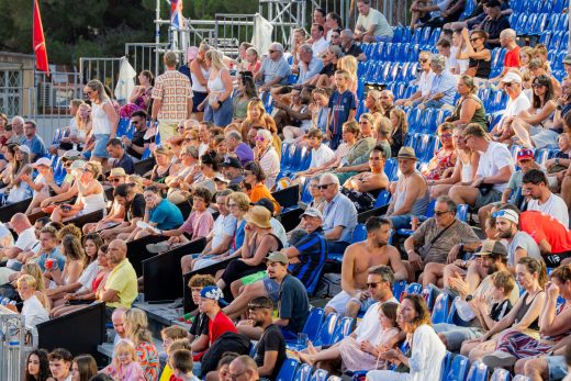 Les tribunes du Mondial Footvolley 2026