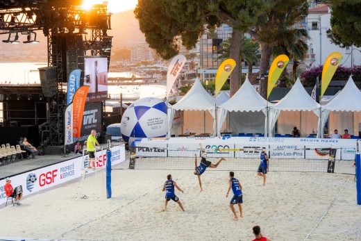 Les tribunes du Mondial Footvolley 2026