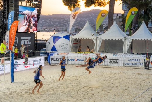 Les tribunes du Mondial Footvolley 2026