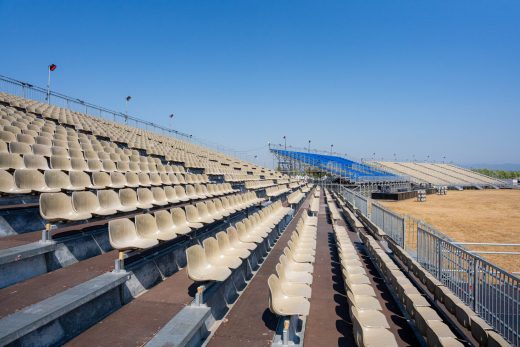 Tribunes du concert de la Nuit du Son des Guitares de Fréjus