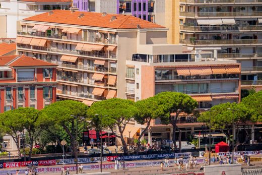 Nos tentes bi-pentes pour la régie d&#8217;un tournage de film à Monaco