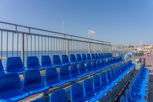 Montage des du village et des tribunes de l&#8217;IronMan Monde 2026