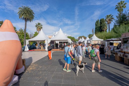 Le village du Woofest 2026 sur l&#8217;espace Albert 1er à Nice