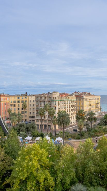 Le village du Woofest 2026 sur l&#8217;espace Albert 1er à Nice