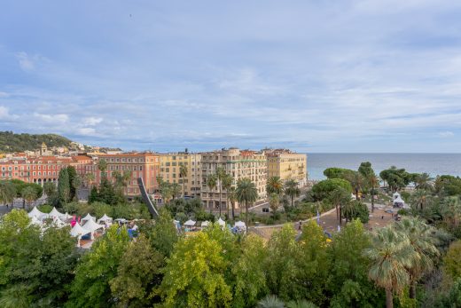 Le village du Woofest 2026 sur l&#8217;espace Albert 1er à Nice